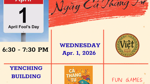 Vietnamese Language Table April 1 in Yenching Common Room
