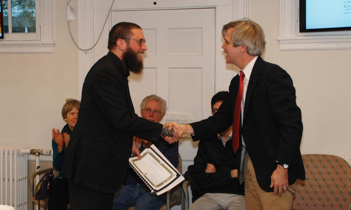 Daniel Joseph, A.M. RSEA ’16 and Gavin Whitelaw